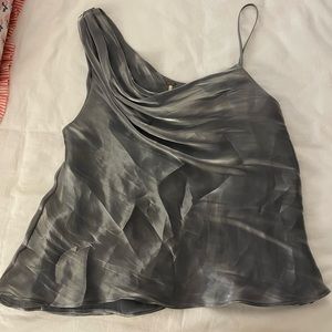 FREE PEOPLE | metallic tank top